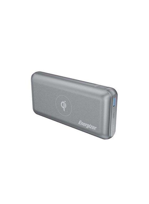 20000.0 mAh Wireless Fast Charging Power Bank, Type-C Delivery 3.0 Output, 18W Smart USB-A Outputs Grey