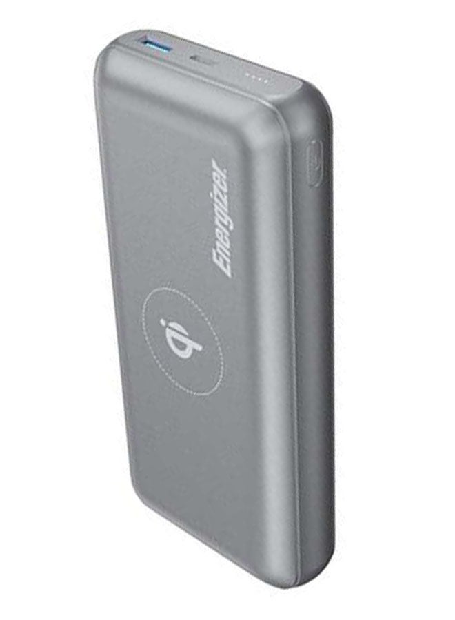 20000.0 mAh Wireless Fast Charging Power Bank, Type-C Delivery 3.0 Output, 18W Smart USB-A Outputs Grey