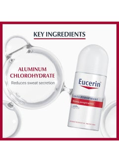 Eucerin Anti-Perspirant Strong Roll-On 50ml  - Image 5