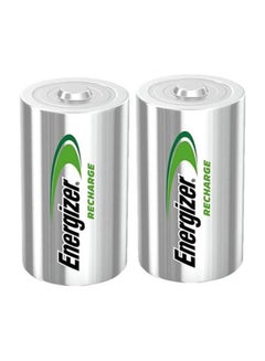 Energizer Energizer Rechargeable D Batteries (Nimh, 2500 Mah)- 2 Count, Silver, Nh50Bp-2 Multicolour  - Image 3