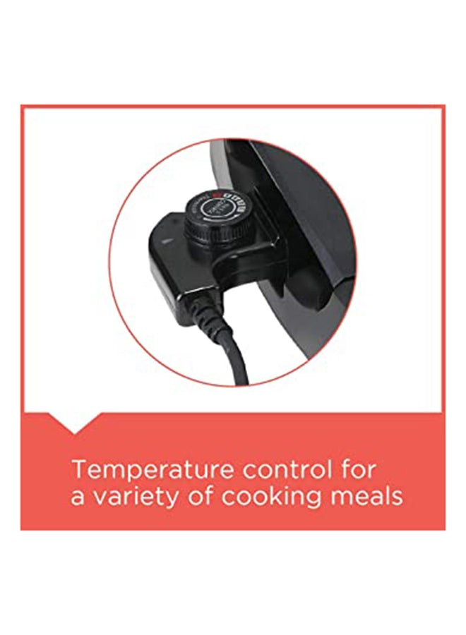 BLACK+DECKER Electric Health Grill, Open Flat Grill With Glass Lid 2200 W LGM70-B5 Black  - Image 5
