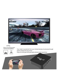 MXQ Pro Android TV Box 11.1 (1GB+8GB) 64 Bit 4-Core CPU MXQPro black  - Image 3