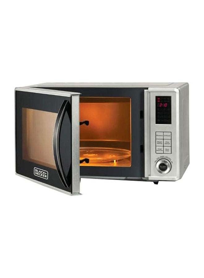 BLACK+DECKER - Microwave Oven With Grill And Defrost Function 23 L 800 W MZ2310PG-B5 White - Image 1