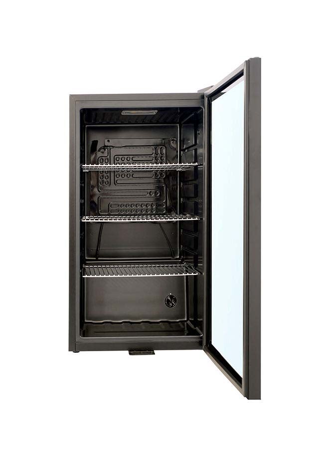 Yamada - Mini Glass Door Bottle Cooler Refrigerator 93 L 9000 W YCC110G Black - Image 1