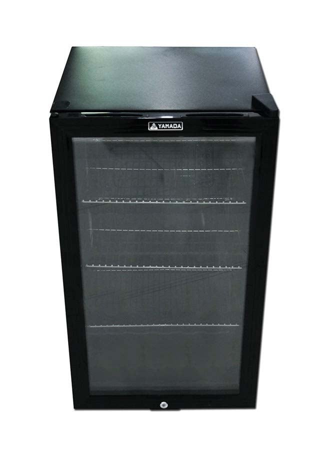 Yamada - Mini Glass Door Bottle Cooler Refrigerator 93 L 9000 W YCC110G Black - Image 1