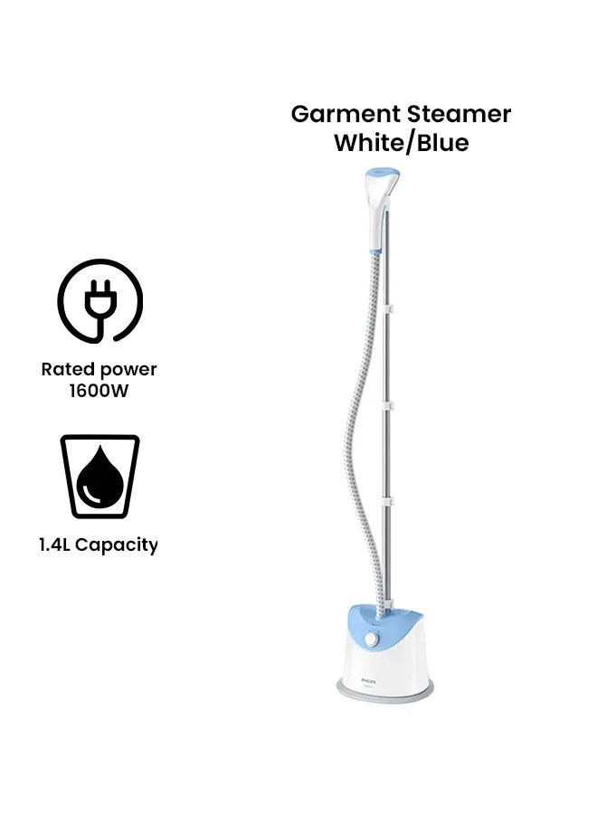 Philips Easy Touch Stand Steamer 1.4 L 1600 W GC482/26 White/Blue