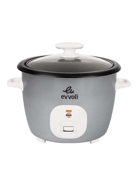 2 In 1 Rice Cooker with Steamer 4.5 L 830.0 W EVKA-RC4501S White