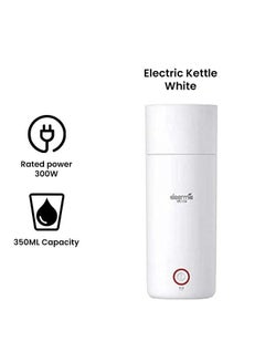 Portable Thermos Hot Water Cup Electric Kettle 350 ml 300 W DEM-DR050 White