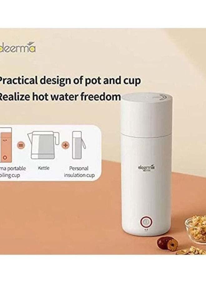 Deerma - Portable Thermos Hot Water Cup Electric Kettle 350 ml 300 W DEM-DR050 White - Image 1