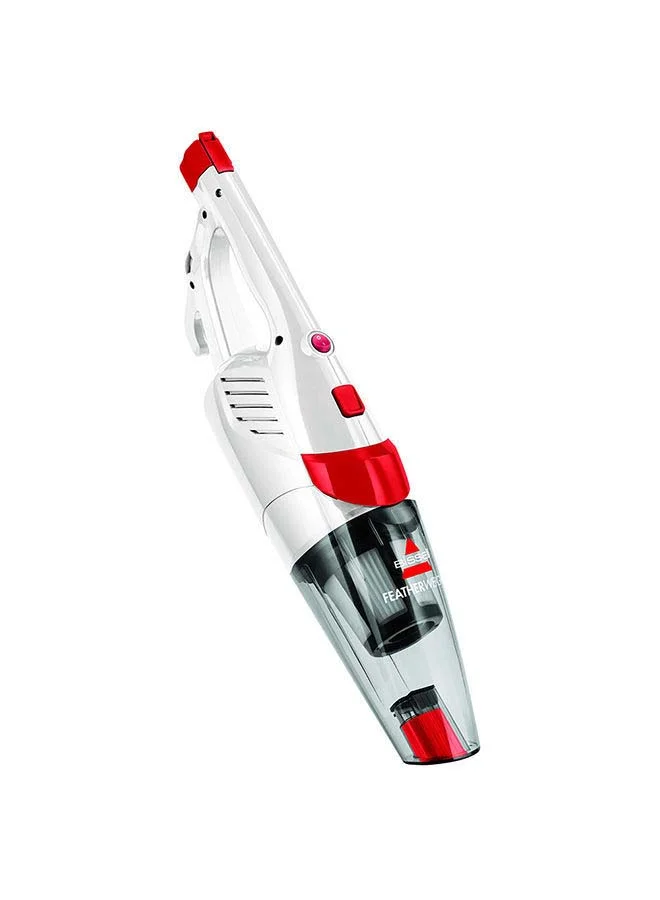 Bissell Featherweight 2-in-1 Upright Vacuum Cleaner 2024C – Lightweight 450W, Converts to Handheld, 0.5L Capacity, Ideal for Hard Floors & Hair | 450 W 2024C White/Red