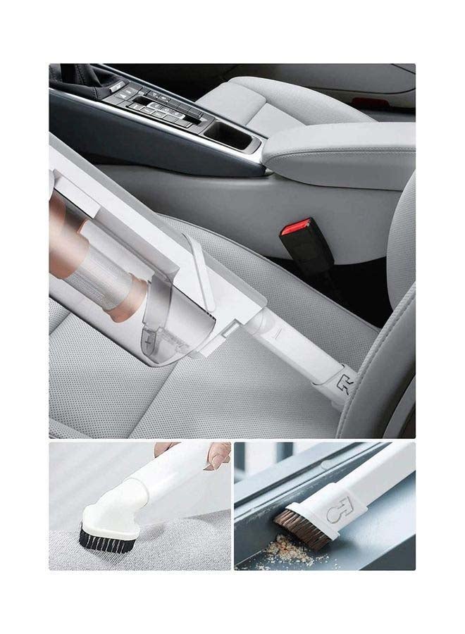 Deerma - Handheld Cordless Vacuum Cleaner Autovertical Stick with Impressive Strong Endurance Suitable for Cleaning Floor, Sofa, Ceiling, Car 160 W VC20 Plus White/Red - Image 1
