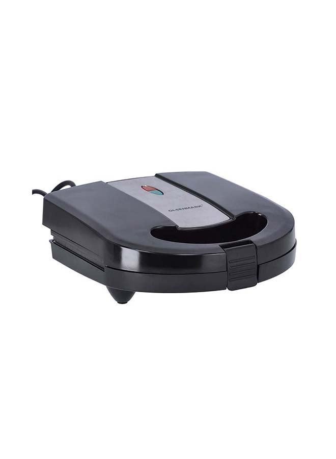 أولسنمارك - ماكينة صنع ساندويتشات 3 في 1 بألواح متعددة 750 W OMSM2428 أسود/ فضي - Image 1