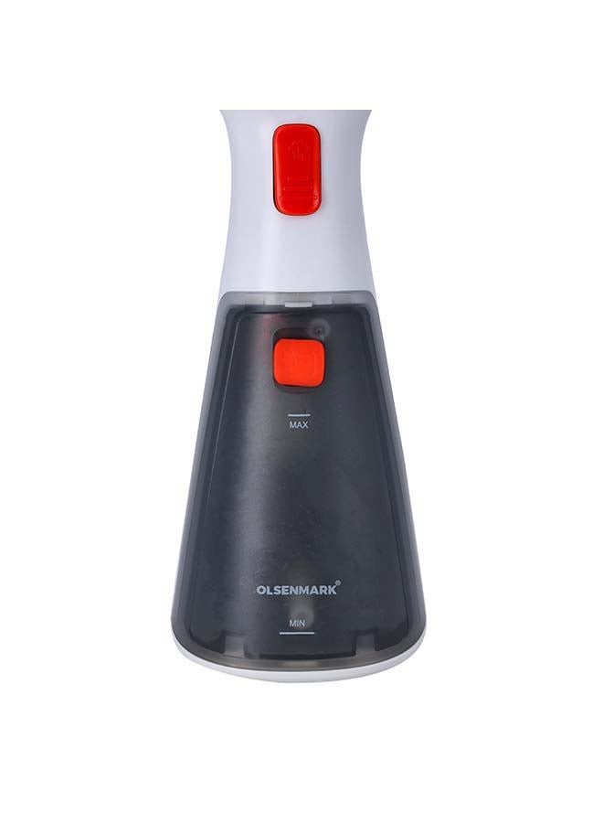 Olsenmark - Handheld Garment Steamer 1000W OMGS1817 120ml Water Tank, ON and OFF Steam Level, Leak Free, Overheat Protection 120 ml 1000 W OMGS1817 Grey/Black - Image 1