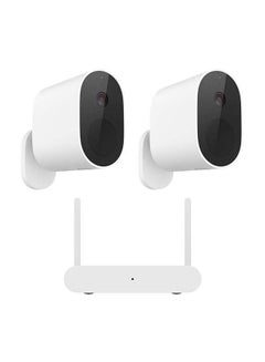 Xiaomi 2-Piece Mi Wireless OutDoor Security Camera 1080p Stand-Alone And Set With Receiver (Bundle)  - Image 1
