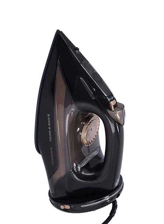 Olsenmark - Corded And Cordless Steam Iron With 420ml Water Tank 2200.0 W OMSI1839 black - Image 1