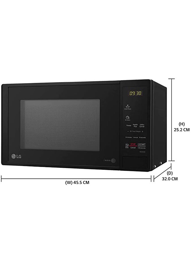 LG - Microwave Oven 20 L MS2032GAS Black - Image 1