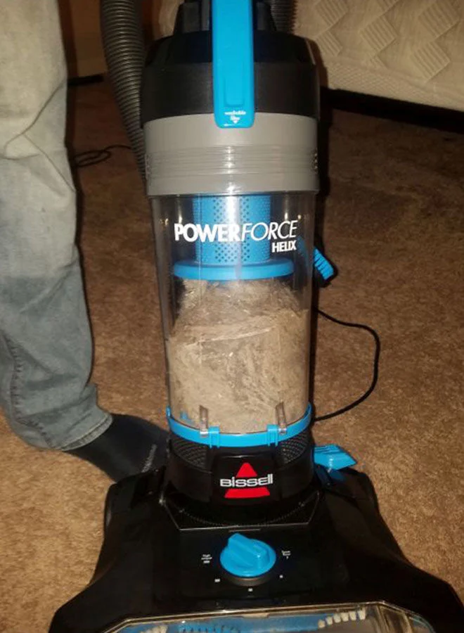 Bissell PowerForce Helix Vacuum Cleaner 2111E – Multi-Cyclonic Technology, Powerful Suction, Lightweight Design, Ideal for Dust, Hair & Deep Cleaning | 1 L 1100 W BISM-2111E Blue/Black/Silver