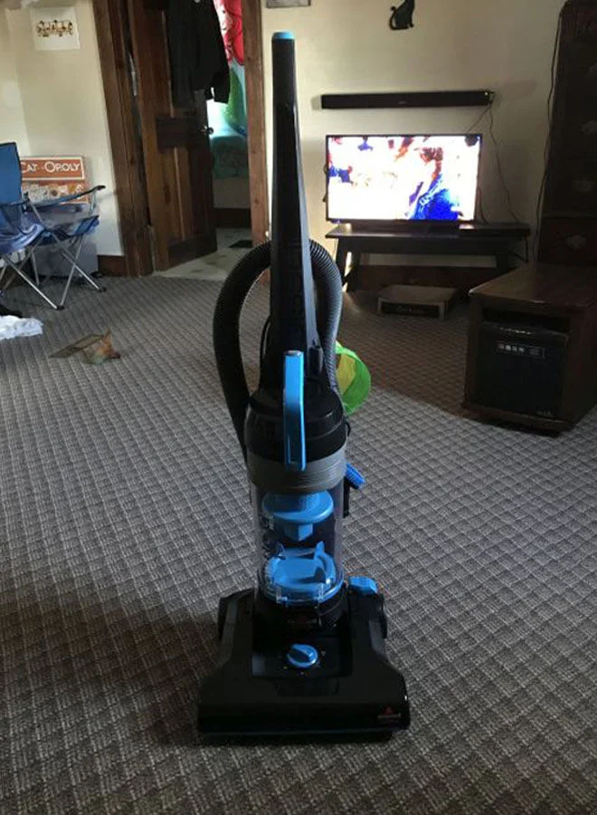 Bissell PowerForce Helix Vacuum Cleaner 2111E – Multi-Cyclonic Technology, Powerful Suction, Lightweight Design, Ideal for Dust, Hair & Deep Cleaning | 1 L 1100 W BISM-2111E Blue/Black/Silver