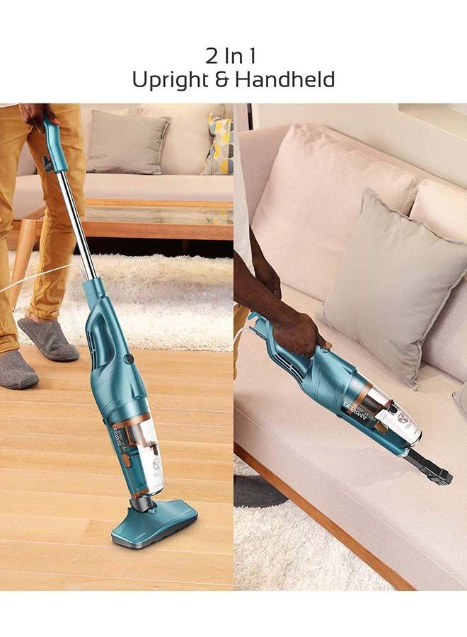 ديرما مكنسة كهربائية بتصميم محمول وخفيف للغاية 600 W DEM-DX900 أزرق / فضي - Image 2