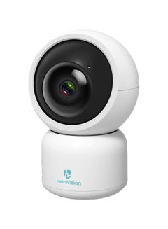 HM203 1080P Security Camera With Smart Night Vision/Ptz/Two-Way Audio, 2.4GHz Wireless Home Surveillance IP Camera For Baby/Elder/Pet/Nanny Monitor, Cloud Service/Microsd Support