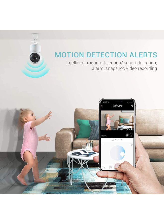HeimVision - HM203 1080P Security Camera With Smart Night Vision/Ptz/Two-Way Audio, 2.4GHz Wireless Home Surveillance IP Camera For Baby/Elder/Pet/Nanny Monitor, Cloud Service/Microsd Support - Image 1