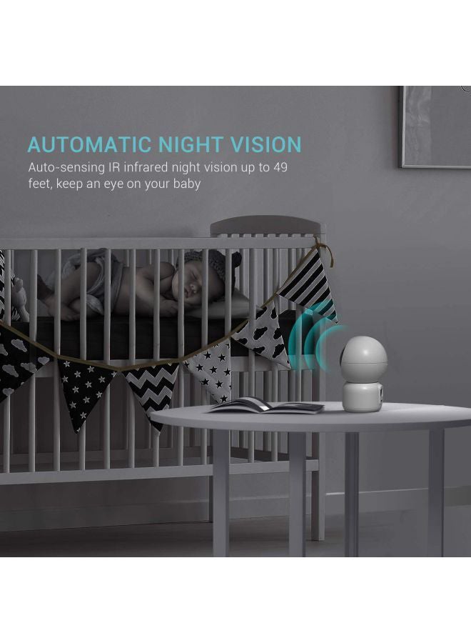 HeimVision - HM203 1080P Security Camera With Smart Night Vision/Ptz/Two-Way Audio, 2.4GHz Wireless Home Surveillance IP Camera For Baby/Elder/Pet/Nanny Monitor, Cloud Service/Microsd Support - Image 1