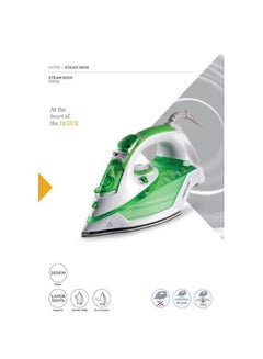 Ceramic Steam Iron 350 ml 2600 W STP70.000WG Green - v1667569244/N41112609A_4