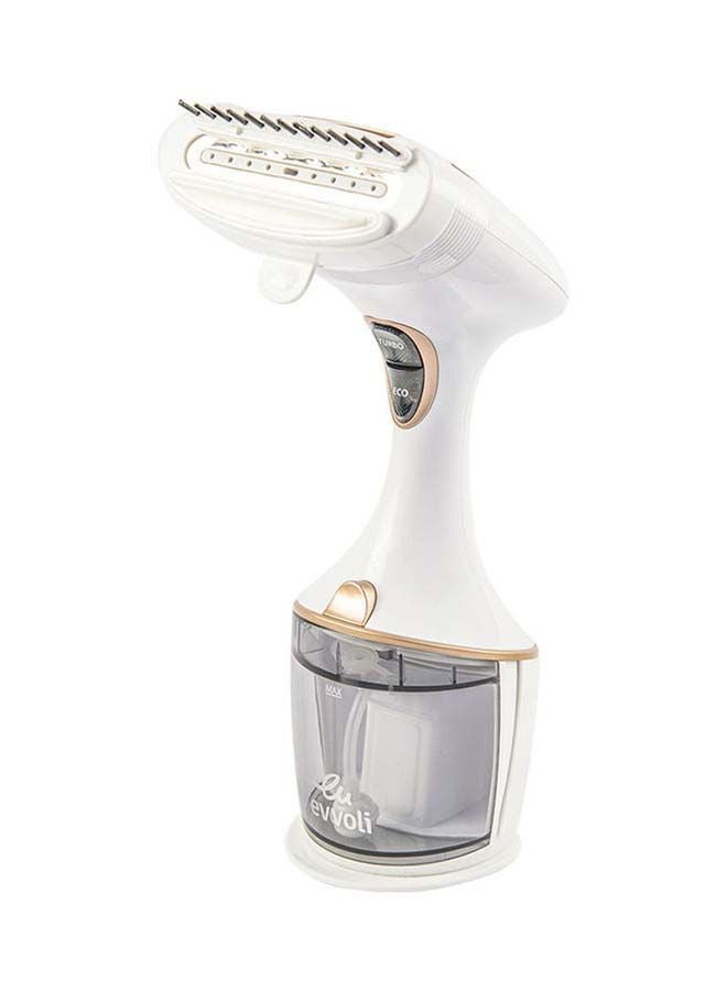 evvoli Handheld Portable Garment Steamer With Auto Shut-Off 0.26 L 1750.0 W EVIR-HS1750G Gold  - Image 1