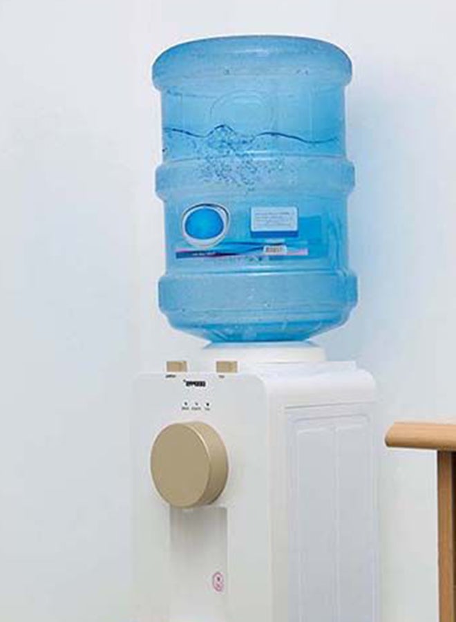 GEEPAS - Hot & Normal Water Dispenser - Stainless Steel Tank Top Loading with 2 Taps  Ideal for Home/Office/Shop & More GWD17032 White - Image 1