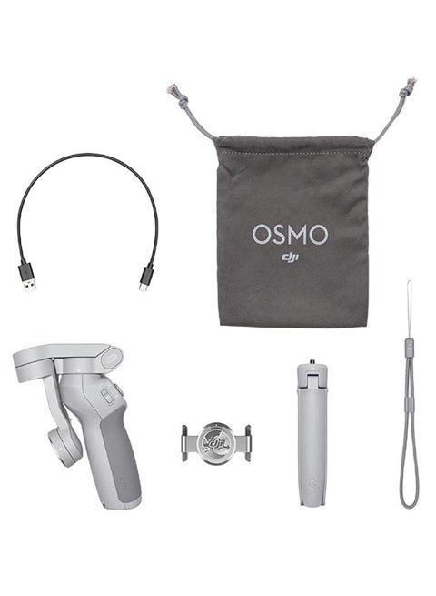 OM 4 SE - Handheld 3-Axis Smartphone Gimbal Stabilizer With Grip Tripod Vlog YouTube Live Video Grey