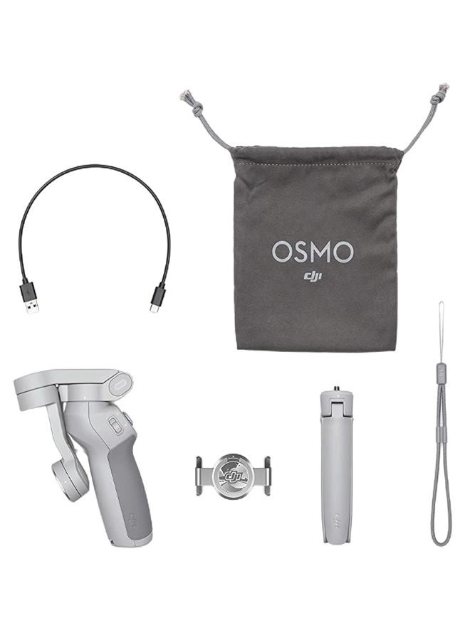 OM 4 SE - Handheld 3-Axis Smartphone Gimbal Stabilizer With Grip Tripod Vlog YouTube Live Video Grey