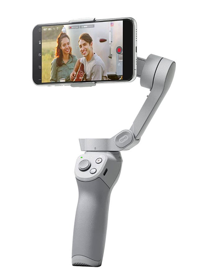 OM 4 SE - Handheld 3-Axis Smartphone Gimbal Stabilizer With Grip Tripod Vlog YouTube Live Video Grey