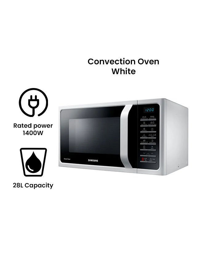 Samsung - Convection Microwave Oven 28 L 1400 W MC28H5015AW White - Image 1