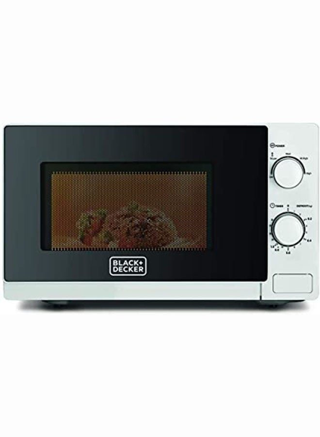 BLACK+DECKER - Microwave Oven With Defrost Function 20 L 700 W MZ2020P-B5 Black/Silver - Image 1