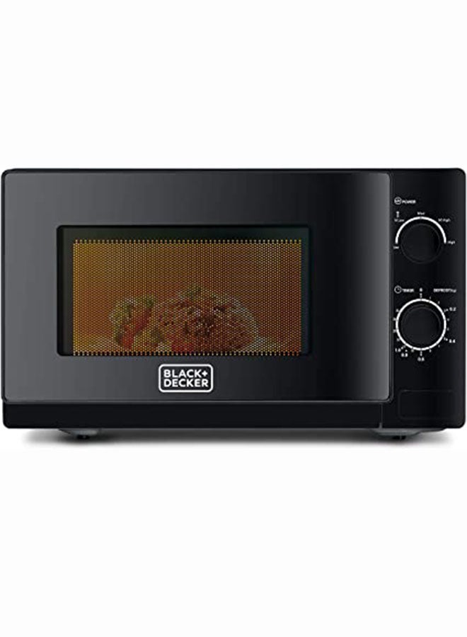 BLACK+DECKER - Microwave Oven With Defrost Function 20 L 700 W MZ2020P-B5 Black/Silver - Image 1