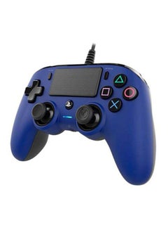nacon Wired Compact Controller For PlayStation 4 Blue  - Image 3