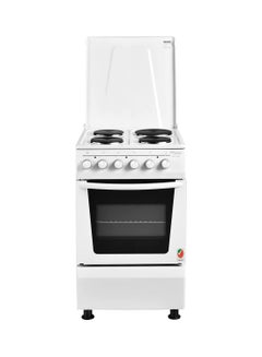 SUPER GENERAL 4-Hot Plates Cooker Range SGC5041BS White/Black  - Image 1