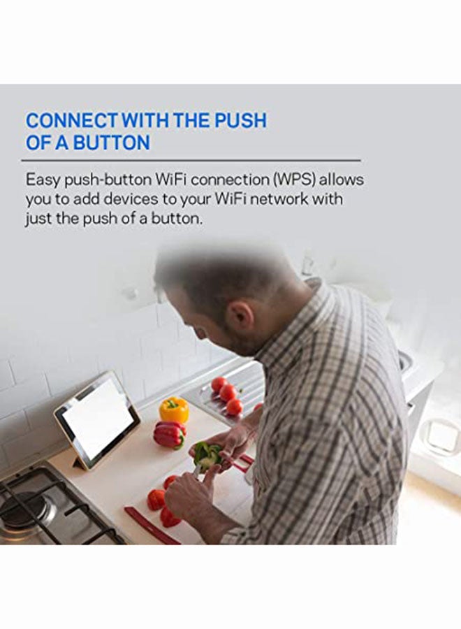 LINKSYS - AC1200 Dual-Band Wifi 5 Router With 4 Fast Ethernet Ports And 2 Antennas Black - Image 1