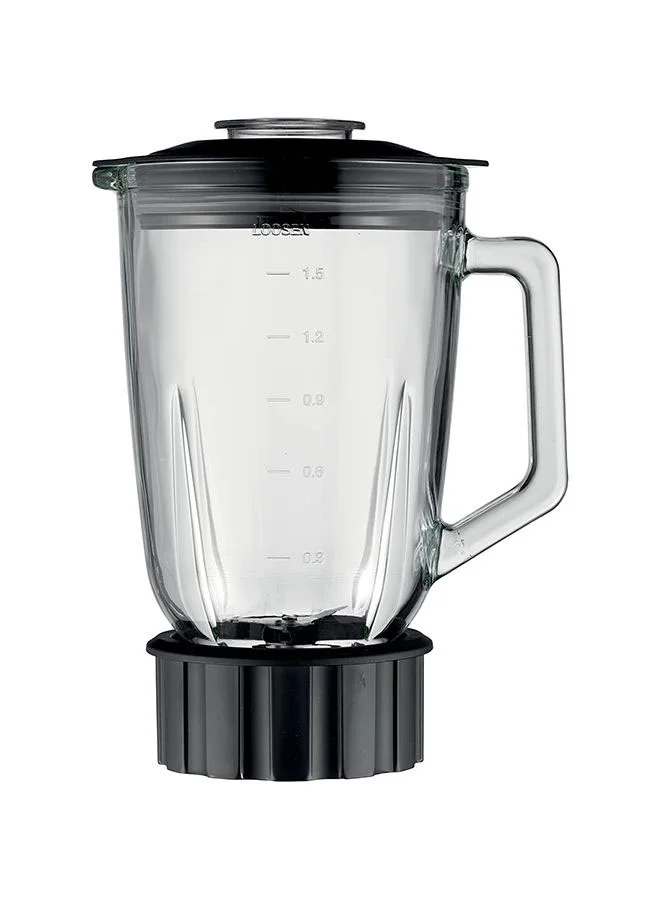 KENWOOD Blender, Glass Goblet, Ice Crush Function, Meat Grinder, Chopper Mill, 2 L 800 W BLP44.270SS Silver