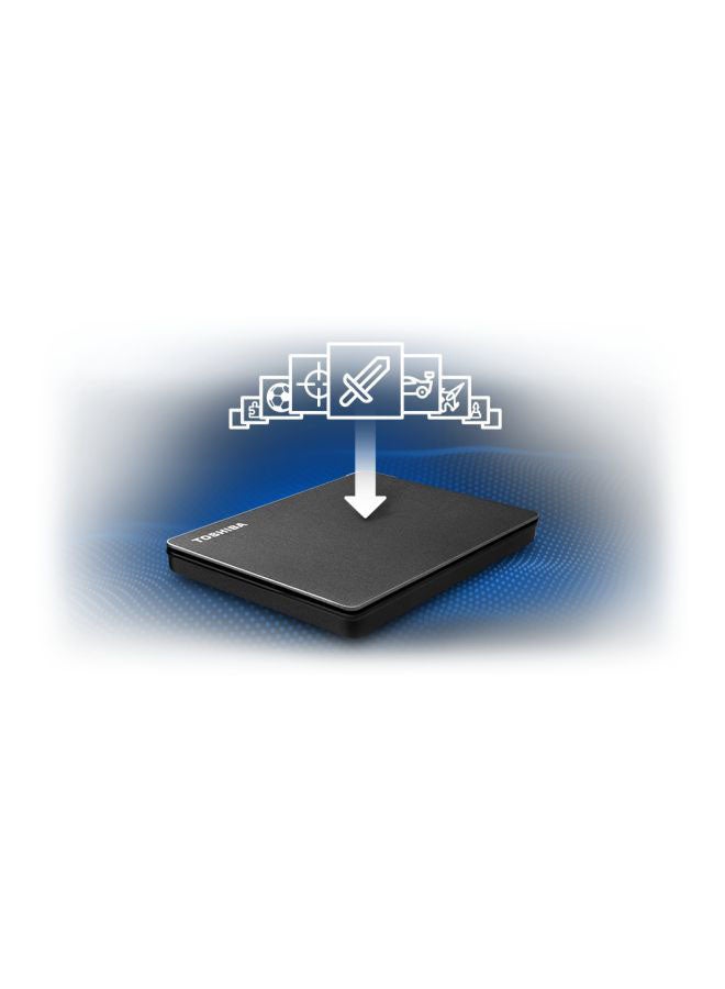 Toshiba - Canvio Flex Portable Gaming External Hard Drive 1.0 TB - Image 1