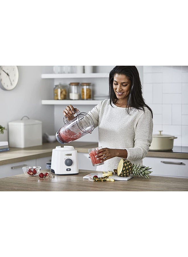 Blender Smoothie Maker Blend-X Fresh   With Extra Blender Jar, Grinder Mill, Grater Mill, Ice Crush Function 2.0 L 650.0 W BLP41.H0WH White - v1667572221/N48624774A_9