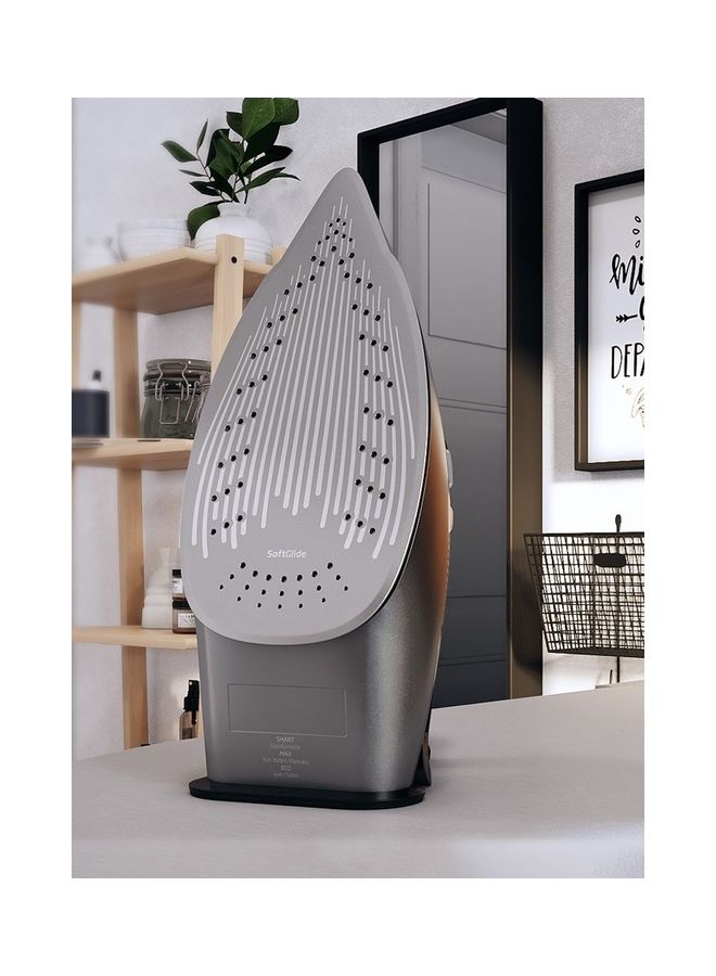Beko - Steam Iron, Dragon Future Iron, SoftGlide Soleplate, Auto Shut-Off 350 ml 3000 W SPA9130B Blue - Image 1