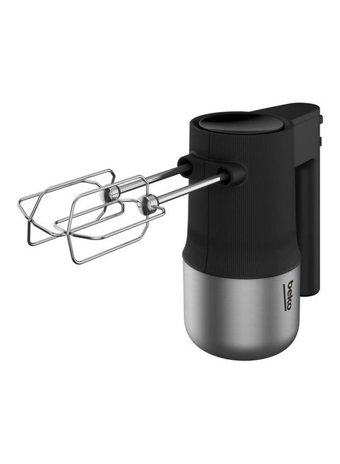 Hand Mixer, Inox Housing, 4 speed settings, Turbo function, Eject button, beaters 500 W HMM 81504 BX Stainless Steel