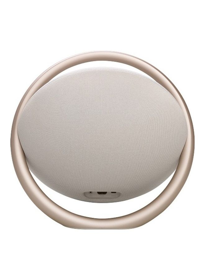 harman kardon Onyx Studio 8 Portable Stereo Bluetooth Speaker - Champagne  - Image 4