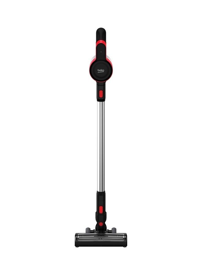 ErgoClean Cordless Vacuum Cleaner | 110 Motor Power | 550ml Dust-Bin Capacity | 2 Suction Mode | Electrical Turbo Brush with LED Light 110 W VRT 50121 VR Black / Red - v1667639050/N53363522A_7