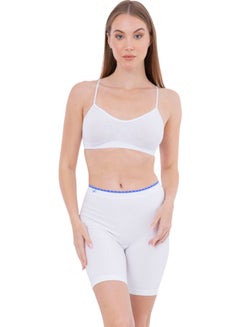 Carina Cotton Short Sport - N off white  - Image 1