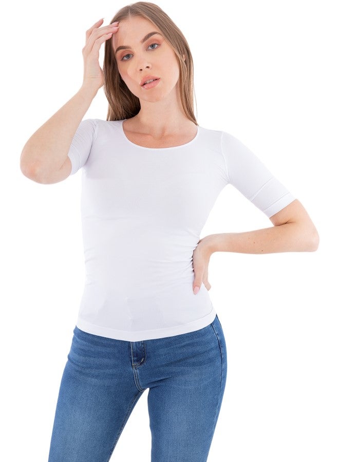 كارينا وير Carina Wear Body Lara-N- White  - Image 2