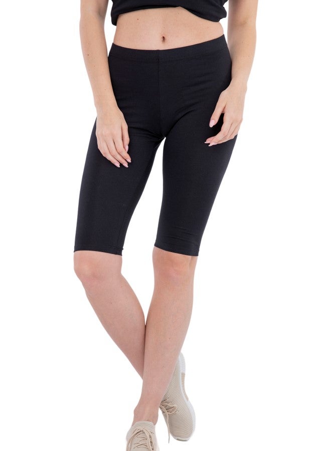 كارينا Carina Wear Capri Legging M4545-black black - Image 1