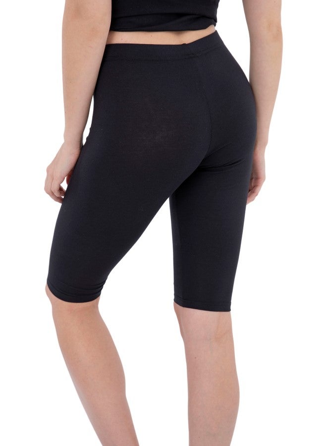 كارينا Carina Wear Capri Legging M4545-black black - Image 3
