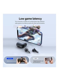 Lenovo Thinkplus New version LP40 TWS Bluetooth 5.0 Wireless Earbuds HiFi Stereo Bass ENC Noise Reduction Type-C Black  - Image 5